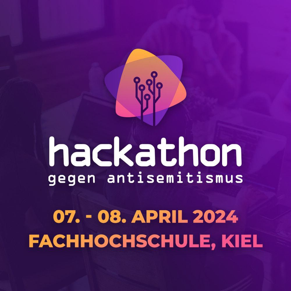 Logo des Hackathon gegen Antisemitismus