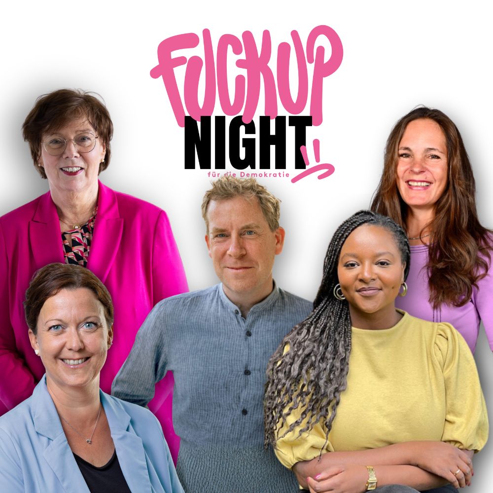 Collage mit Portraits von Sabine Sütterlin-Waack, Sybilla Nitsch, Ulf Kämpfer, Aminata Touré, Annabell Krämer