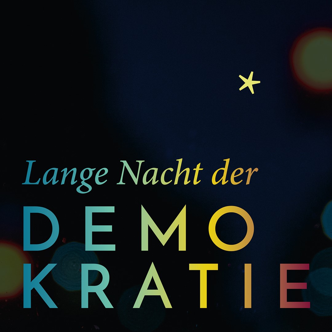 Flyer Lange Nacht der Demokratie