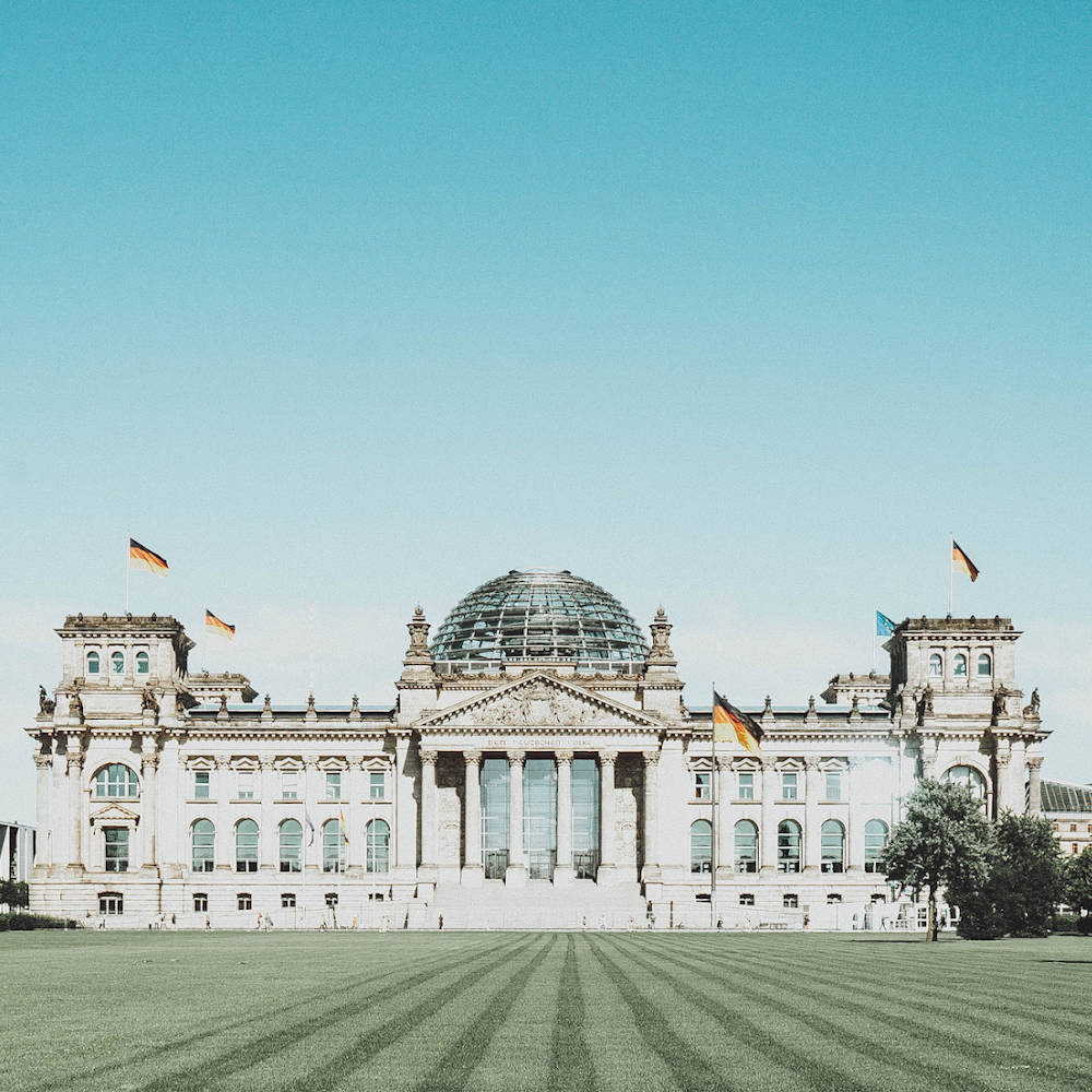 Reichstagsgebäude.