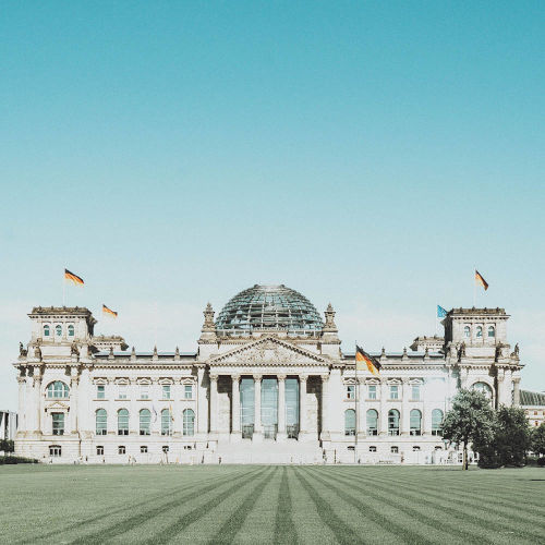 Reichstagsgebäude. 