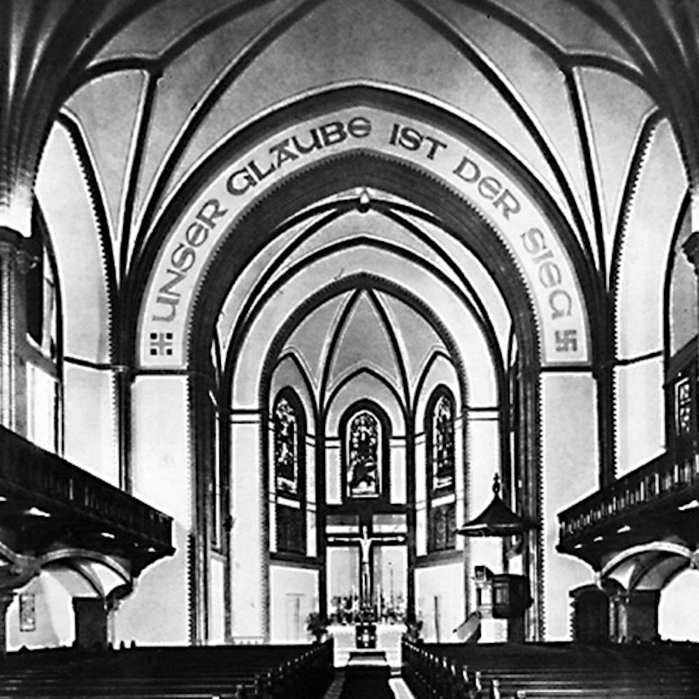 Christuskirche in Hamburg-Wandsbek während des Nationalsozialismus